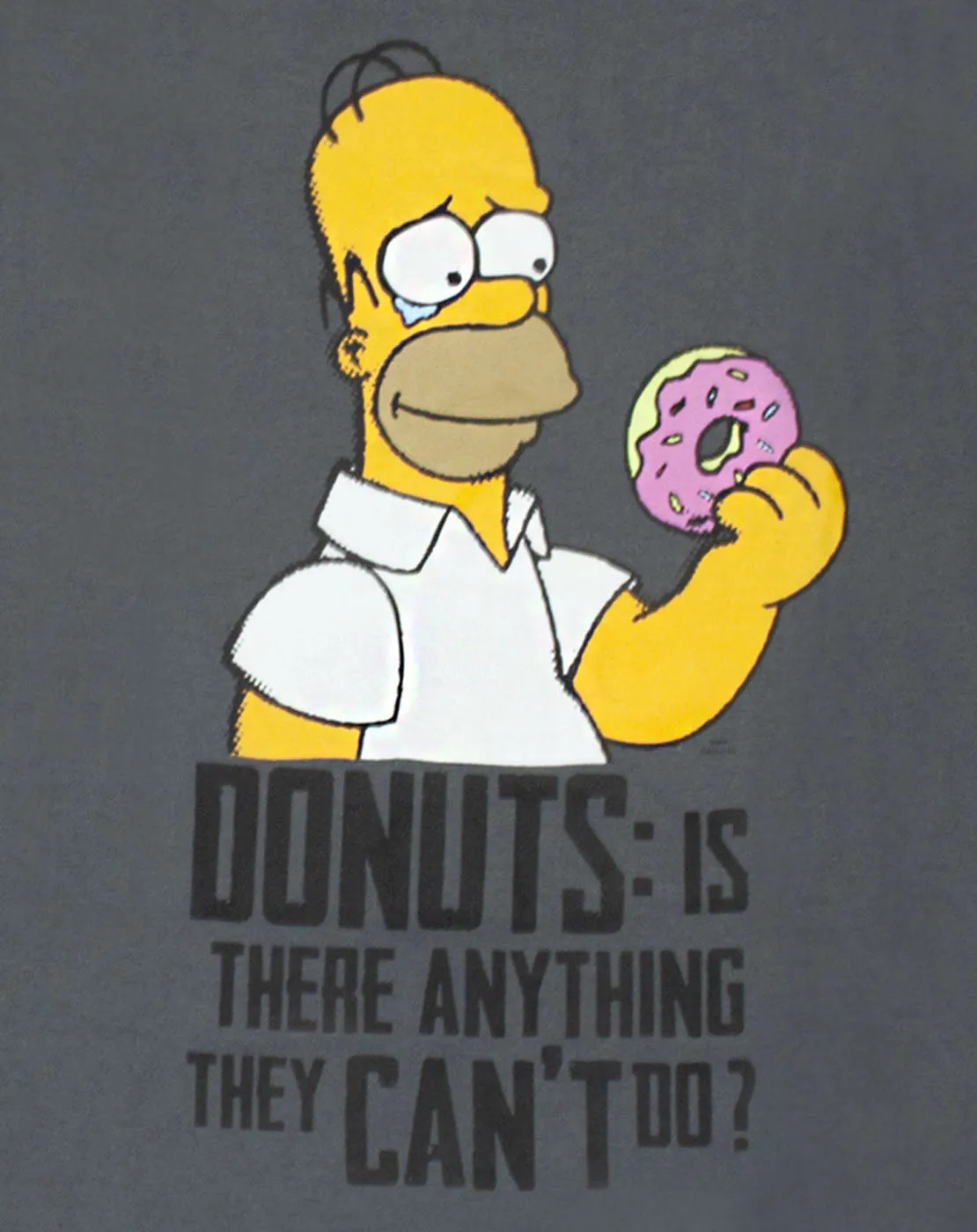 The Simpsons Men's Pyjamas Homer Donuts T-Shirt & Lounge Pants