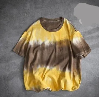 Tie-Dye Cotton T-Shirts