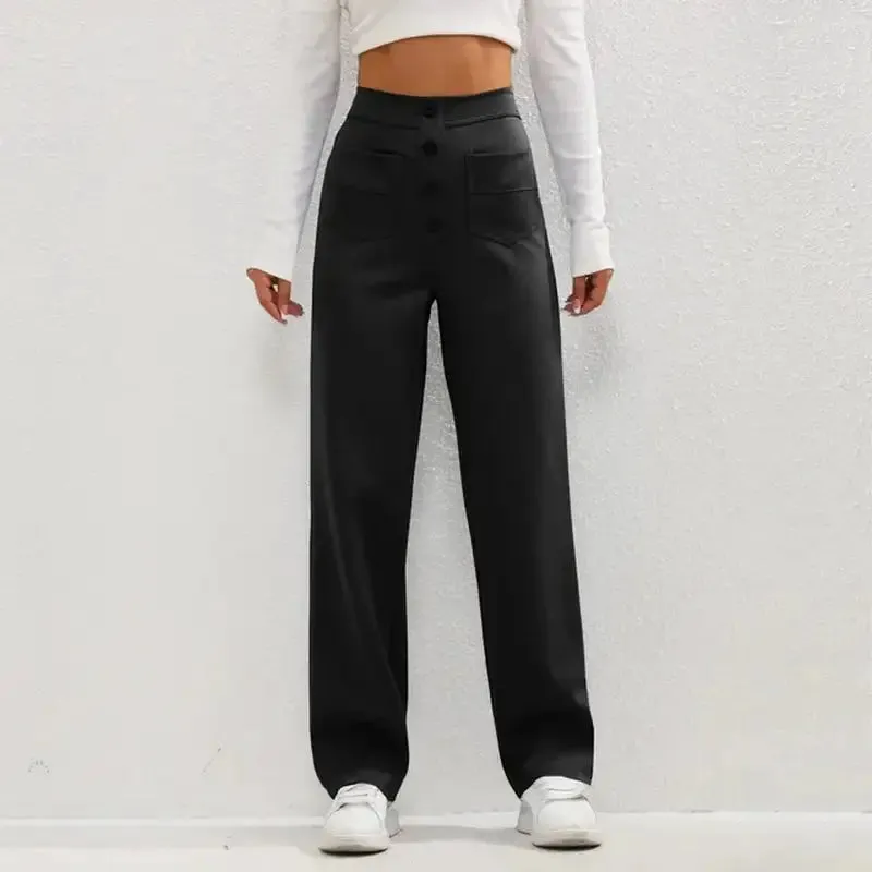 Trendy High-Waisted Casual Pants | Perfect for Everyday Comfort