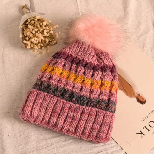Winter Knitted Wool Beanies Women Hat | Beanie for Adults | Women Outdoor Wear | Ski Hat | Winter Hat | Warm Hats | Winter Accessories