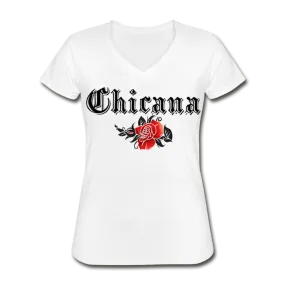 Women's Chicana V-Neck Tee