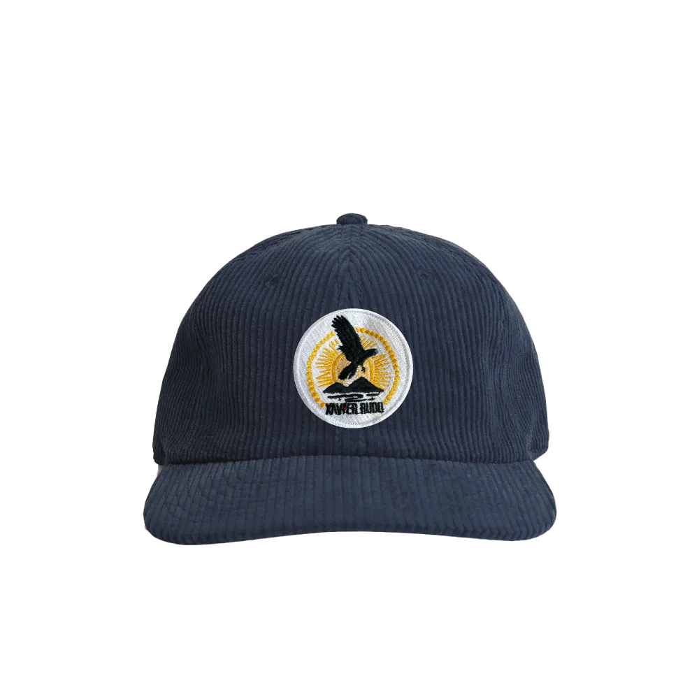 Xavier Rudd / Spirit Bird Petrol Blue Cord Cap